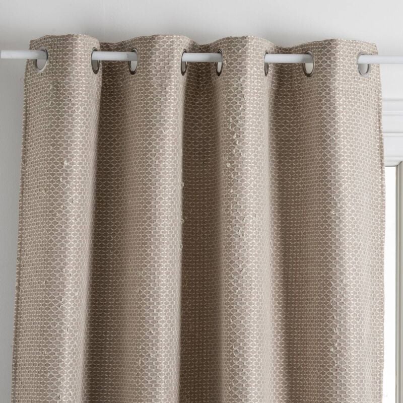 Rideau occultant Mattone beige 140x260cm Atmosphera créateur d'intérieur