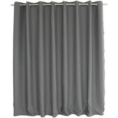 Rideau occultant OBSKUR 300 x 240 cm coloris GRIS