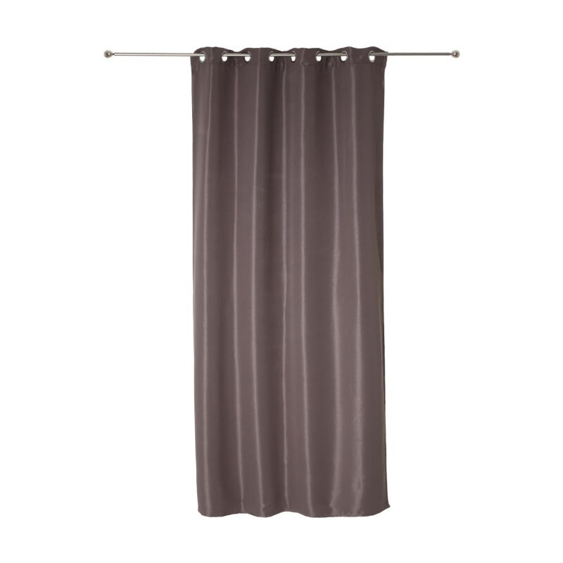 Rideau Occultant 'Satin' 140x260cm Taupe