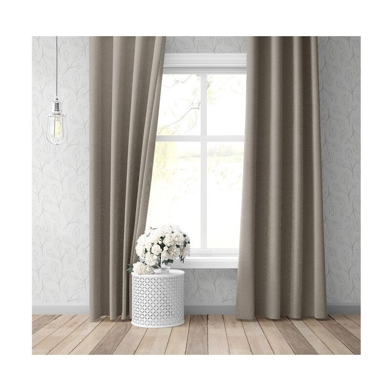 Azura Home Design - Rideau occultant simple voilage carnaval pierre en plusieurs dimensions - 180x260 cm