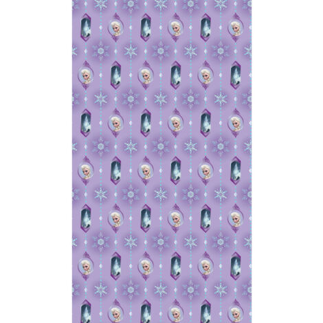 Rideau occultant taille L La Reine des Neiges portrait Elsa de Disney 140CM X 245CM