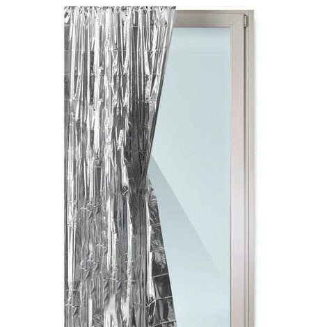 Rideau thermique occultant 90 x 220 cm – Protection solaire réfléchissante – Réduit pertes de chaleur – Pour usage intérieur – Westfalia