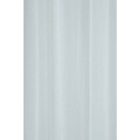 Rideau occultant uni blanc 140x245cm polyester passants cachés