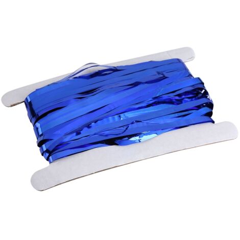 Rideau Pailleté Métallisé Bleu 1x2m - Décoration Murale pour Porte, Fenêtre, Mariage & Fête