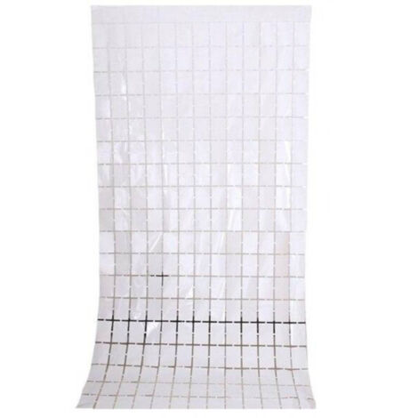 Rideau panneau 200x100 cm blanc