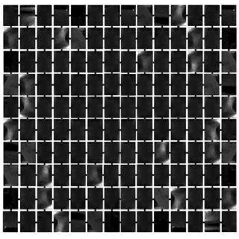 Rideau panneau 200x100 cm noir