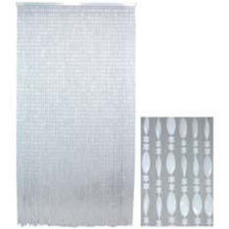 Rideau Perlina Blanc 120X230 F 96 Rayures 01042