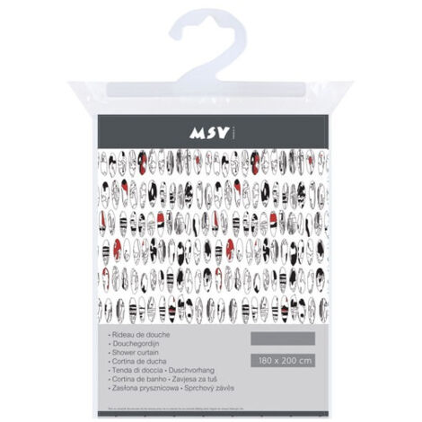 Rideau peva 180x200cm Graphic design - MSV