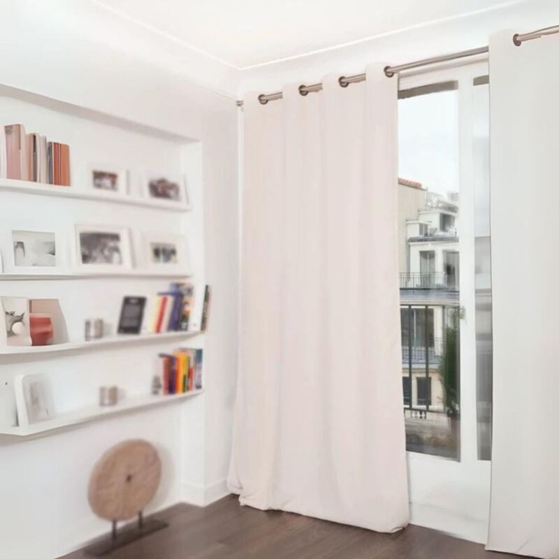 Rideau Phonique Occultant et Thermique ' Moondream Beige 145x180 cm