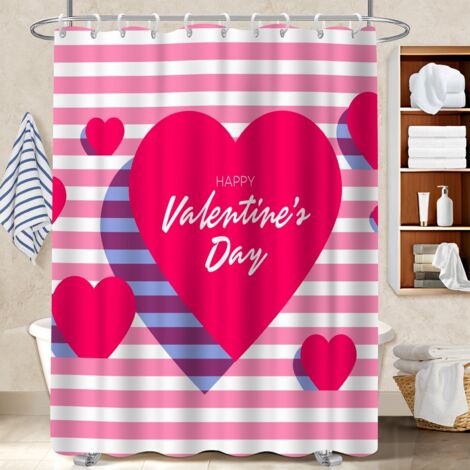 Rideau polyester pour douche 180x180 À œillets renforcés voile de douche pour solution pour angle difficile