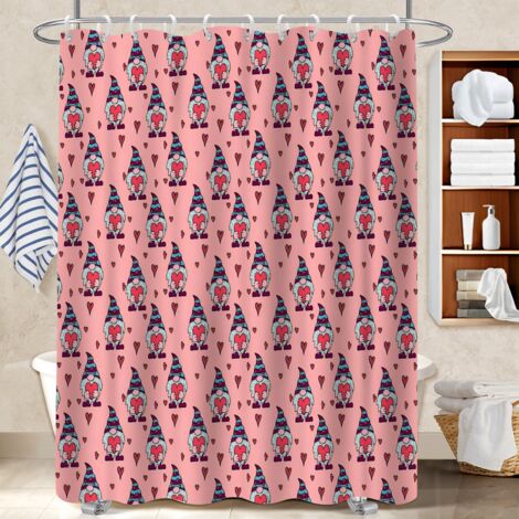 Rideau polyester pour douche 180x180 cocooning bâche de douche pour délimiter l’espace dans une salle de bain ouverte