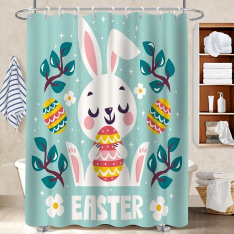 Rideau polyester pour douche 180x180 imperméable bâche polyester douche pour un moment de détente absolue