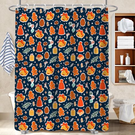 Rideau polyester pour douche 180x180 infroissable cache baignoire pour baignoire d’angle