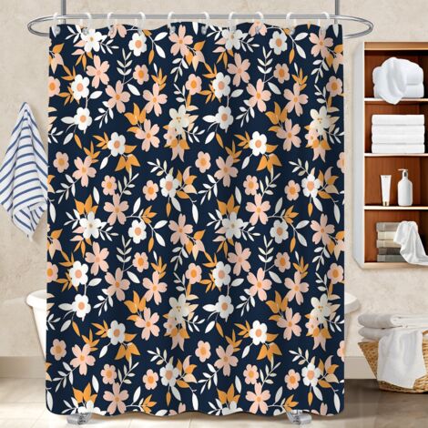 Rideau polyester pour douche 180x180 montage sans perçage bâche de douche pour une petite salle de bain