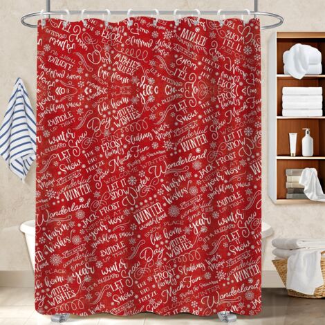 Rideau polyester pour douche 180x180 robuste bâche de douche pour dans une salle de bain design