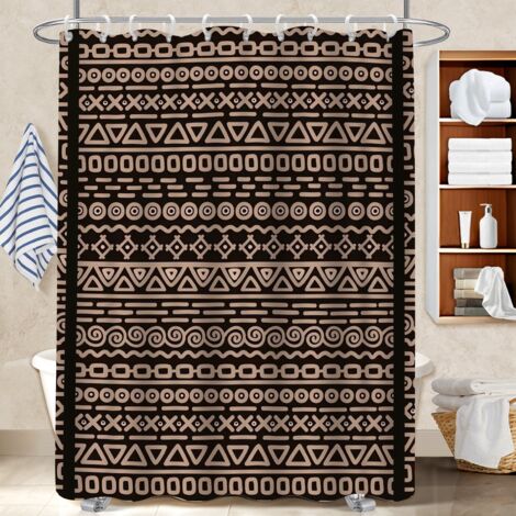 Rideau polyester pour douche 180x180 souple bâche polyester douche pour salle de bain avec douche à l’italienne