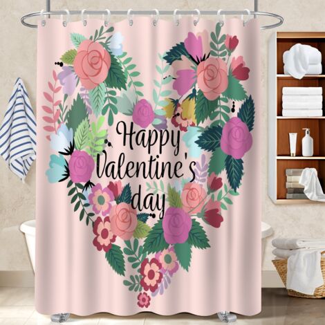 Rideau polyester pour douche 180x180 souple bâche polyester douche pour salle d’eau sans fenêtre