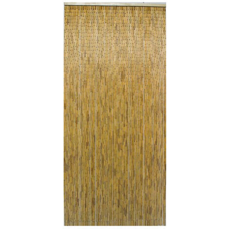 Rideau Portier Bambou Nat 90x200 - MOREL