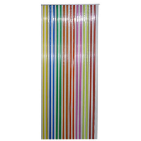 Rideau Portière Antilles Tutti Frutti 90x220 - MOREL