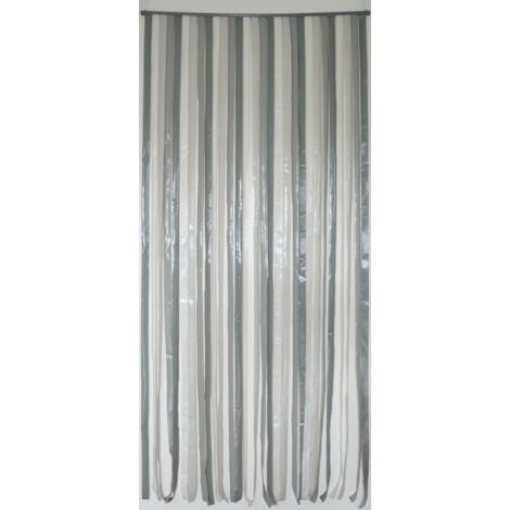 Rideau portière Capri 100 x200  cm gris