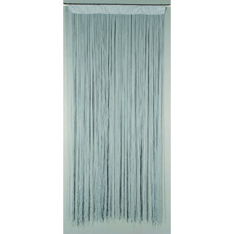 Rideau portière String gris 90 x200  cm gris