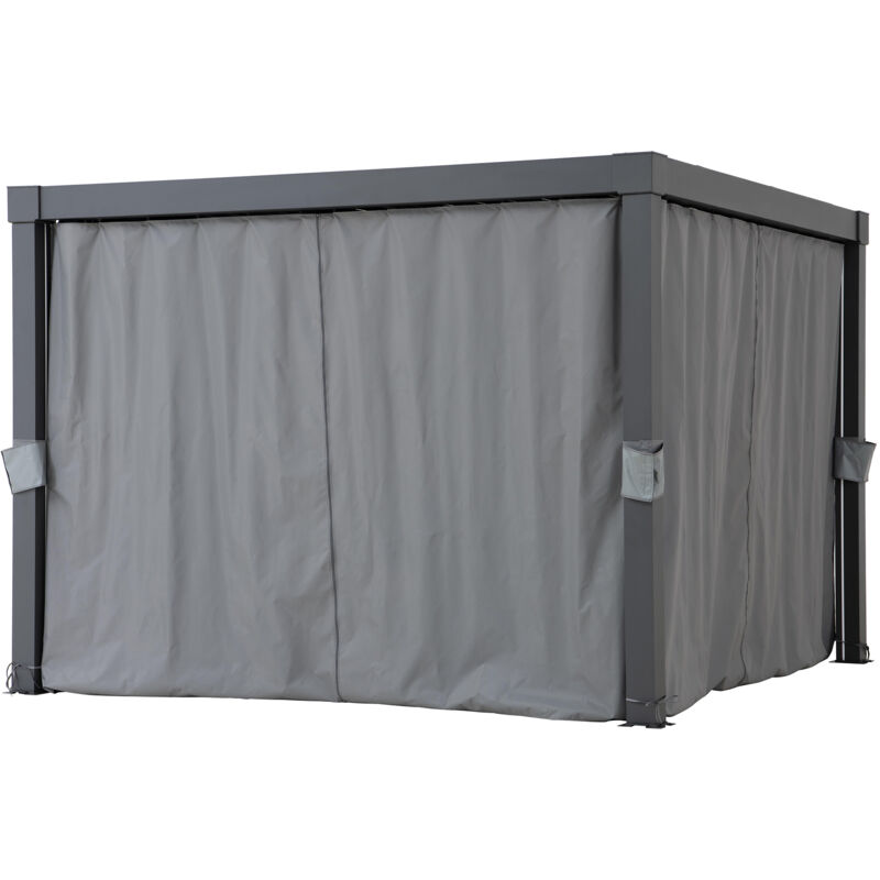 Rideau pour Multi Pergola Matterhorn - 306cm x 306cm