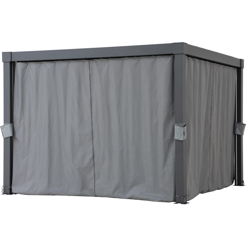 Sunjoy - Rideau pour Multi Pergola Matterhorn - 306cm x 306cm