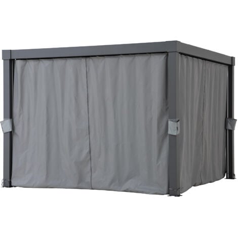 Rideau pour Multi Pergola Matterhorn - 306cm x 306cm