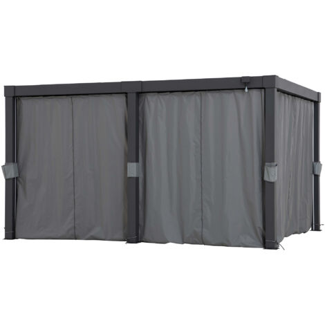 Rideau pour Multi Pergola Matterhorn - 406cm x 306cm