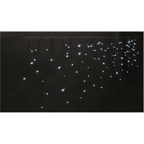 Rideau scintillant extérieur 450 LED 8F froid Blanc - FEERIC CHRISTMAS