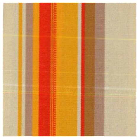 Rideau solaire en acrylique Righina 250x140 Orange Xtra