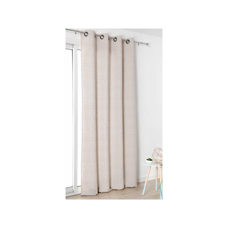 Rideau Tamisant, Cuzco Ecru L.140 X H.240 Cm