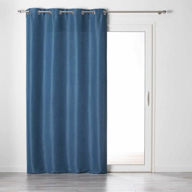 Homemaison - Rideau occultant glory, 140 x 240 cm, couleur indigo