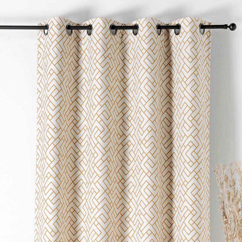 Linder - Rideau Thermiques Isolant 'Artica' - 140x240cm - Moutarde