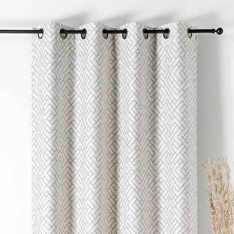 Rideau Thermiques Isolant "Artica" - 140x240cm - Lin