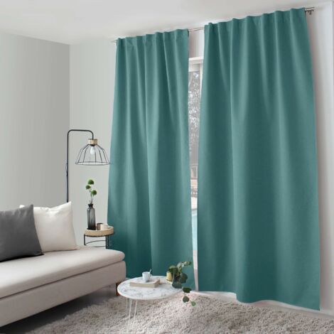 Rideau total occultant - 140x240 cm - Vert