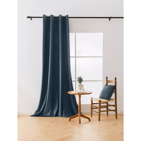 RIDEAU VELOURS OCCULTANT 140x250 AVEC ŒILLETS