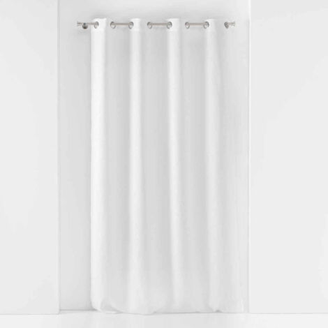 Rideau Voilage à Œillets "Soane" 140x180cm Blanc
