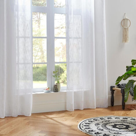 Rideau Voilage "Alton" 140x240cm Blanc
