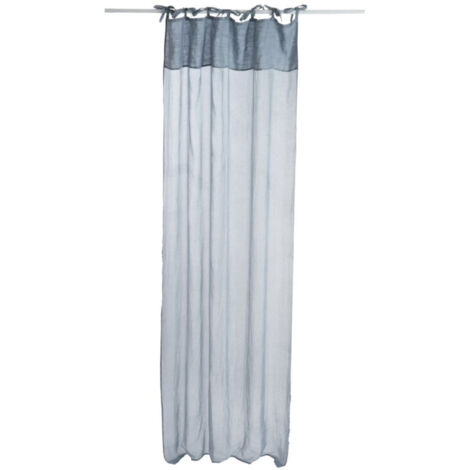 Rideau Voilage "Faded" 140x290cm Gris