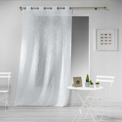 Rideau Voilage "Haltona" 140x280cm Blanc