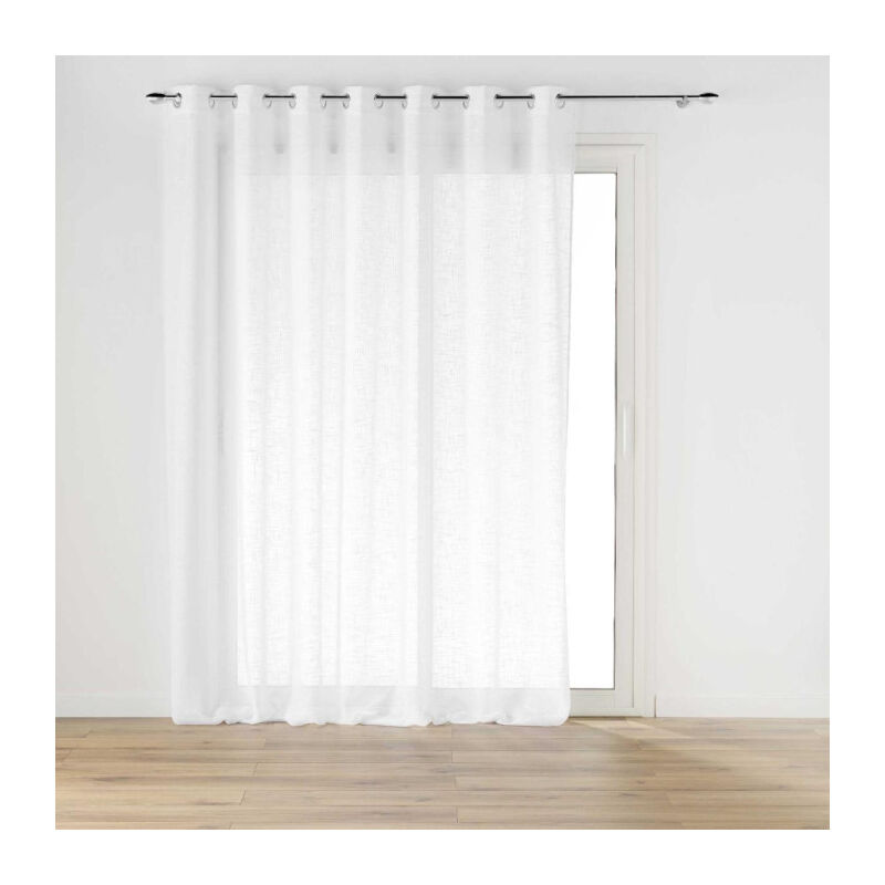 Rideau Voilage 'Haltona' 240x240cm Blanc