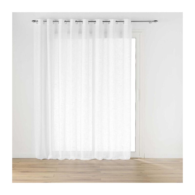 Rideau Voilage 'Haltona' 300x240cm Blanc