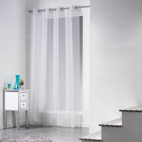 Rideau Voilage "Inspira" 140x240cm Blanc