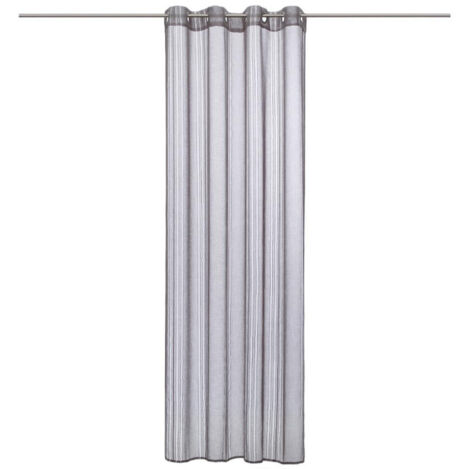 Rideau Voilage "Lisa" 140x240cm Gris