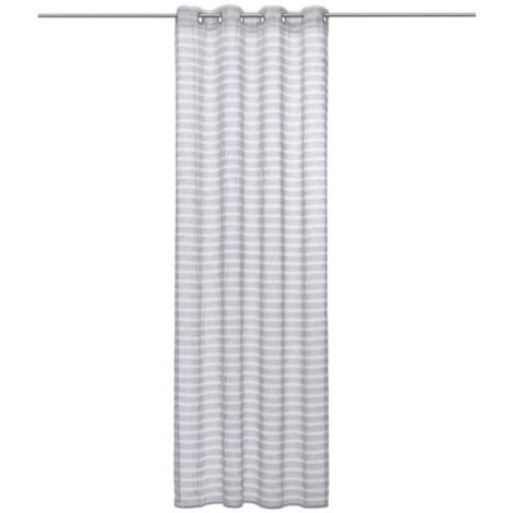 Rideau Voilage "Naturel" 140x240cm Gris