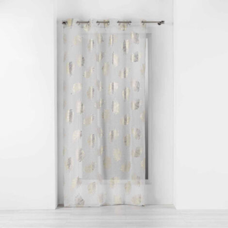 Rideau Voilage "Sunny Gold" 140x240cm Or