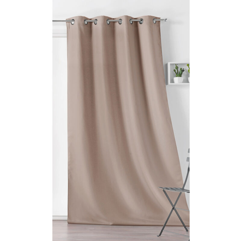 Rideau extérieur imperméable Beige foncé 135x240 cm