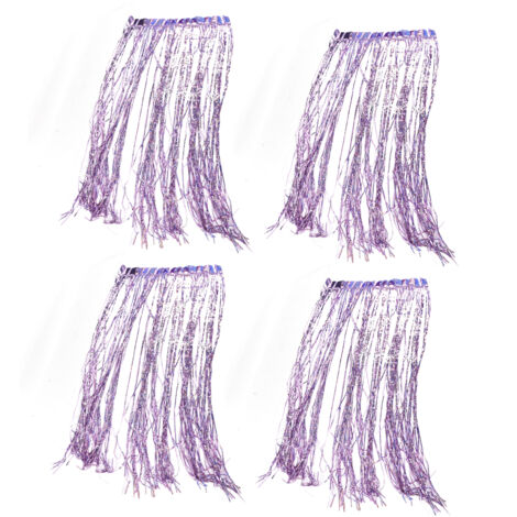 Rideaux à franges métalliques aluminium pour fond photo studio, décoration murale fête violette