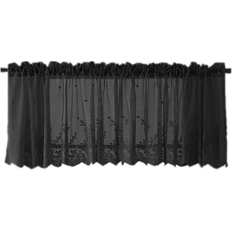 Rideaux à plusieurs niveaux, décoration de fenêtre, rideaux, voilages pour cuisine, salle de bain, chambre, salon